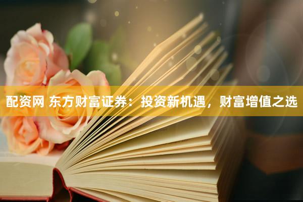 配资网 东方财富证券：投资新机遇，财富增值之选